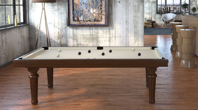 Toulet Excellence Pool Table - Room Shot